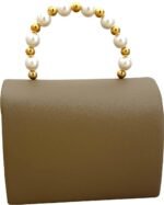 Khaki Girls Sling Bag Small Designer - Image 2