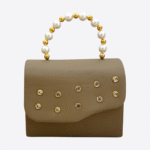 Khaki Girls Sling Bag Small Designer