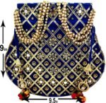 Women Blue Pouch - Image 2