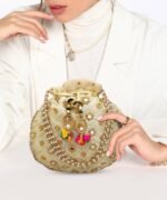 Women Gold Potli - Image 2