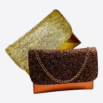 Casual Formal Party Gold Brown Clutch