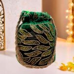 Trending Potli Bag For Women and Girls -Green