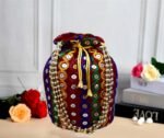 Potli Bags For Gifting -Maroon