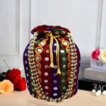 Potli Bags For Gifting -Maroon