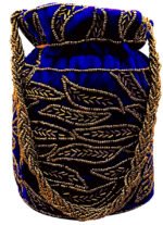 Trending Potli Bag For Women and Girls -Blue - Image 6