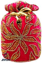 Trending Potli Bag For Women and Girls -Pink - Image 3