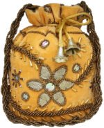 Designer Potlis For Woman - Yellow - Image 2