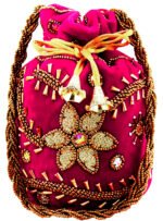 Designer Potlis For Woman - Pink - Image 3