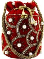 Moti Combo Potli Women-Red - Image 2
