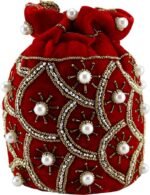 Moti Combo Potli Women-Red - Image 7