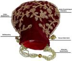 potli bags for wedding return gifts -Maroon - Image 3