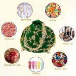 potli bags for wedding return gifts -Green - Image 5