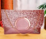 sling bag Shiny for girls & Women-Peach