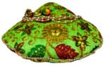 Zari Embroidered Potli Bag-Green - Image 6