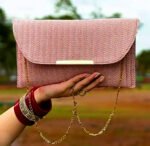 sling bag for women-Peach - Image 2