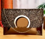 sling bag Shiny for girls & Women-Brown