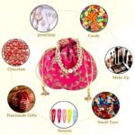 potli bags for wedding return gifts -Pink - Image 4