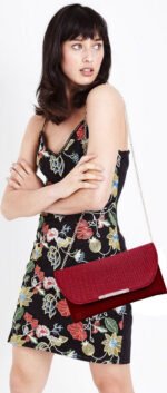 sling bag for women-Maroon - Image 2