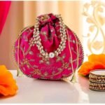 potli bags for wedding return gifts -Pink