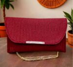 sling bag for women-Maroon - Image 6