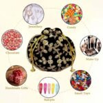 potli bags for wedding return gifts -Black - Image 6