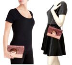 sling bag Shiny for girls & Women-Peach - Image 5