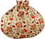 Rajasthani Style Gota Patti Silk Potli-Multicolar1 - Image 4