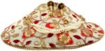 Rajasthani Style Gota Patti Silk Potli-Multicolar1 - Image 5