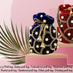 Moti Combo Potli Women-Blue,Red