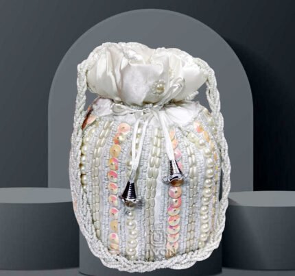 Beautiful Potli - White3