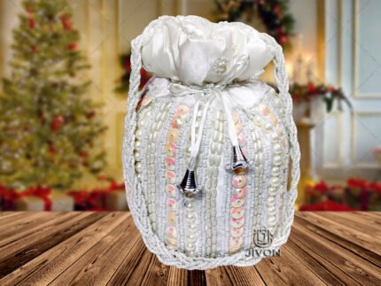 Beautiful Potli - White4