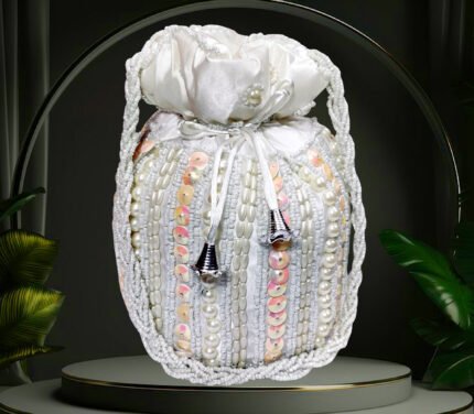 Beautiful Potli - White5