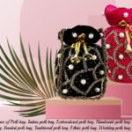 Moti Combo Potli Women-Black,Pink