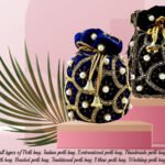 Moti Combo Potli Women-Blue,Black