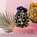 Moti Combo Potli Women-Blue,Yellow