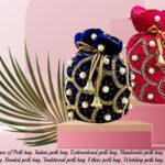 Moti Combo Potli Women-Blue,Pink