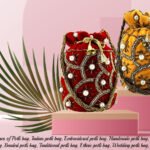 Moti Combo Potli Women-Red,Yellow