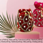 Moti Combo Potli Women-Red,Pink